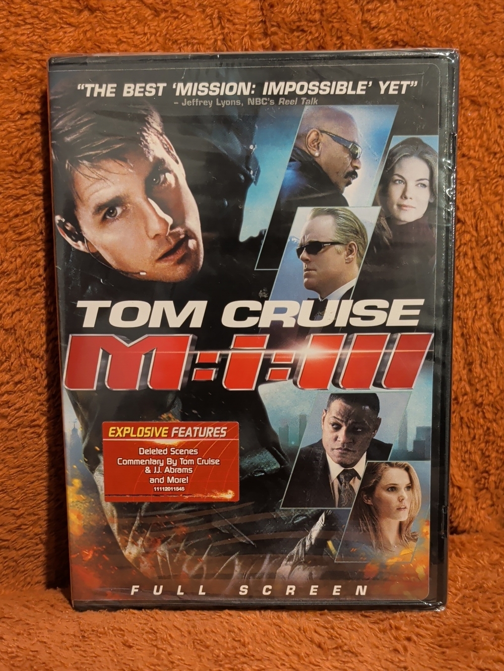 Tom Cruise Mission: Impossible III (M:I-III) Full Screen DVD